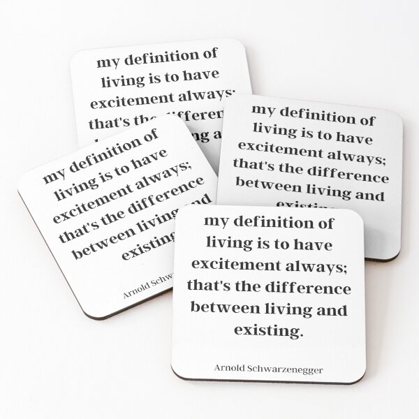 Item preview, Arnold Schwarzenegger- Motivational Quote designed and sold by HighSociety00.