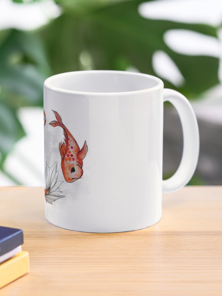 Three Fish Mug + Coffee Set
