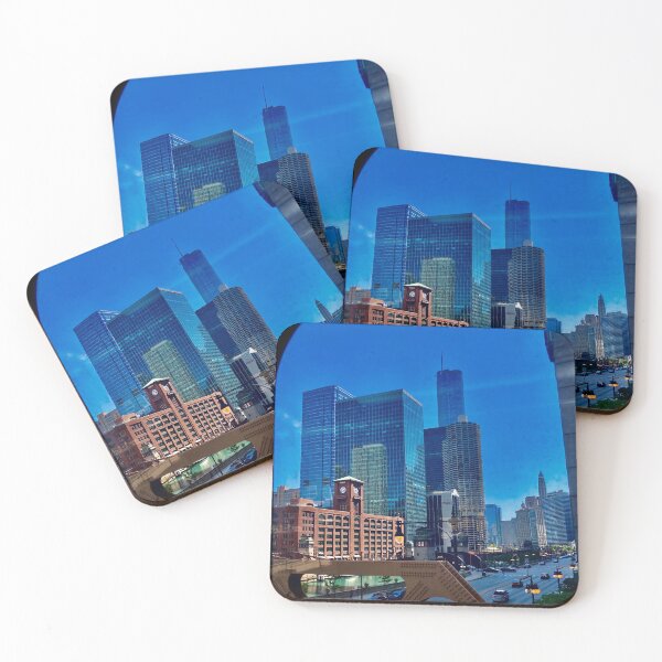 Item preview, View From the Brown Line El designed and sold by Anna Maria Upshaw.