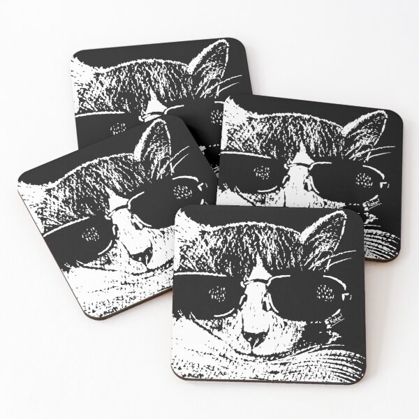 Item preview, Tani the cool cat designed and sold by KateBlubird.