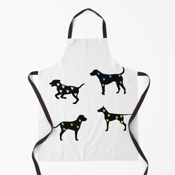 Item preview, Dogs with hearts pattern designed and sold by NinaBetterNot.