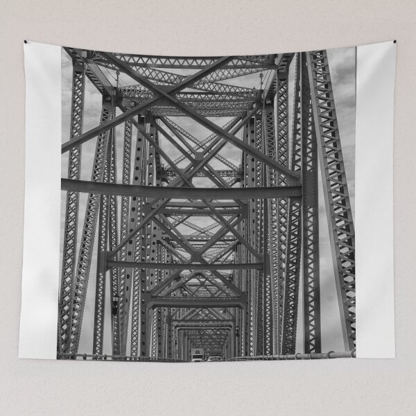 Item preview, Cars crossing steel bridge in Owensboro, KY, USA designed and sold by Photopat.