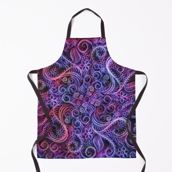 Item preview, Purple Fractal Mandala designed and sold by Vikingstaad.