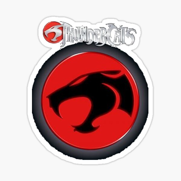 ThunderCats Lion-O Logo Thunder Cats Sticker 80's cartoon Retro 