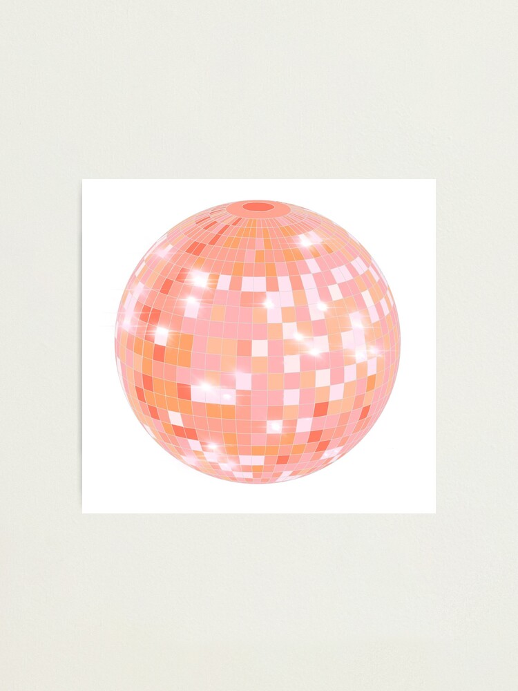 Small Rosegold Disco Ball