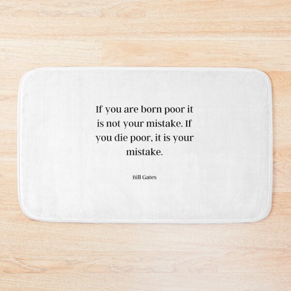 Item preview,  Bill Gates- Motivational Quote designed and sold by HighSociety00.
