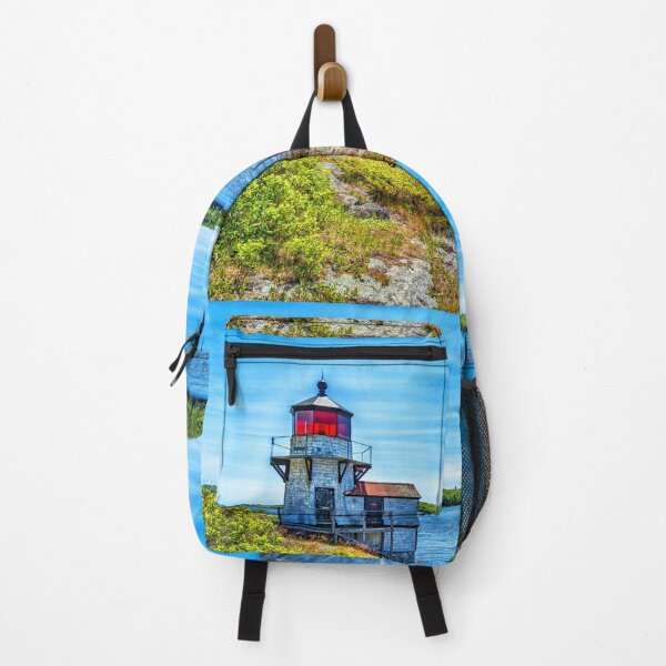Item preview, Squirrel Point Light Arrowsic Maine designed and sold by GestaltImagery.