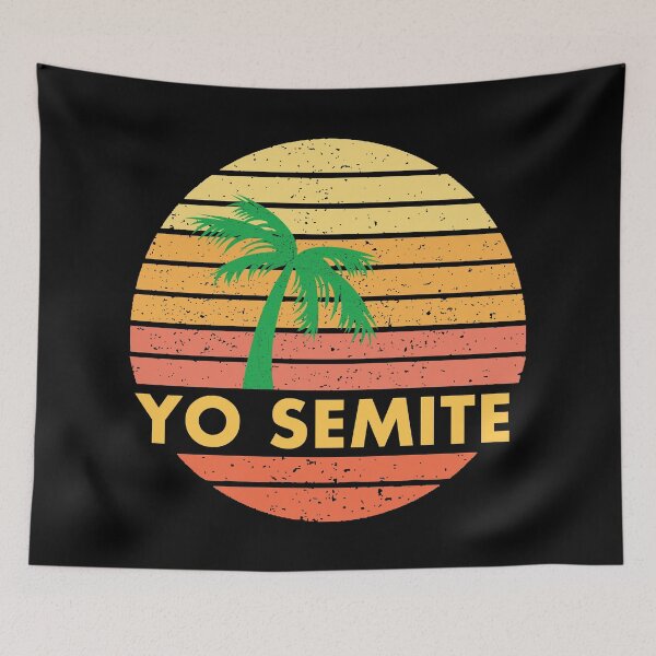 Item preview, Retro Vintage Yo semite - National Park, Yosemite funny t-shirt designed and sold by Rizwandogar.