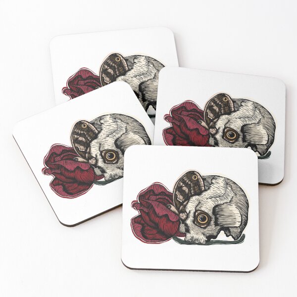 Item preview, The Eye - Skull, Butterfly, Rose designed and sold by BlackCrowArt.