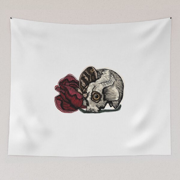 Item preview, The Eye - Skull, Butterfly, Rose designed and sold by BlackCrowArt.