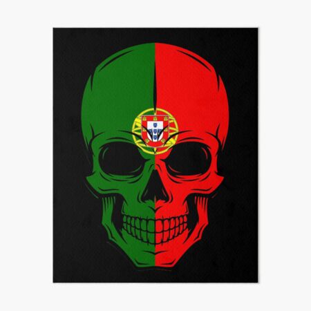 Artikel-Vorschau von Portugal Skull , Portugal gift , Portugal womens , Portugal mens , funny Portugal gifts , Portugal roots , Portugal flag , Portugal proud , Portugal pride ,, designt und verkauft von Birthday  Gifts.