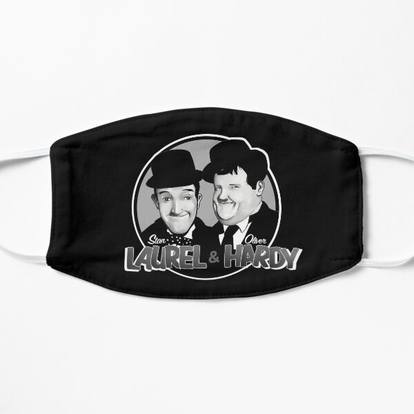 Laurel and Hardy design Mask