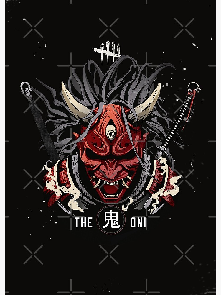 The Oni Dead By Daylight Killer Greeting Card By Eriiiin Redbubble