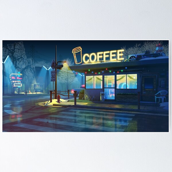 Item preview, Coffee House Lofi Aesthetic designed and sold by MoodyApparel.