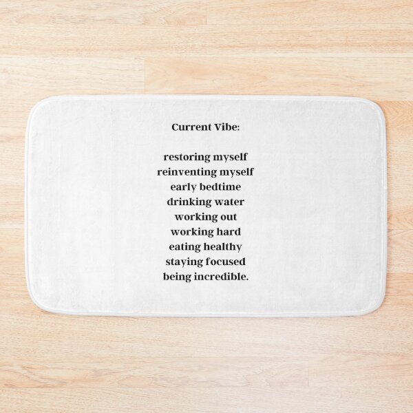 Item preview, Current Vibe - Motivational Quote designed and sold by HighSociety00.