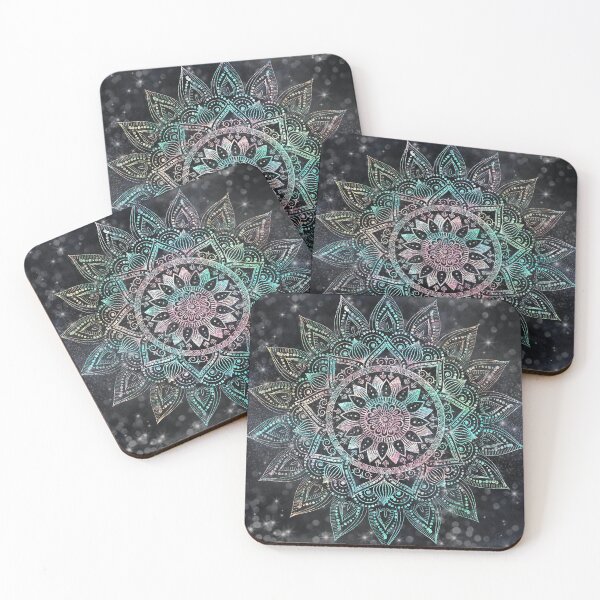 Item preview, Magical Holographic Mandala Glitter Sparkles Design designed and sold by InovArtS.