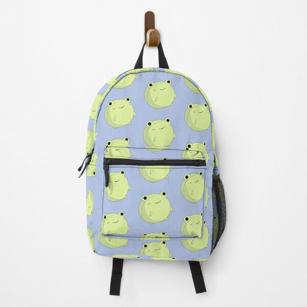 frog backpack plush