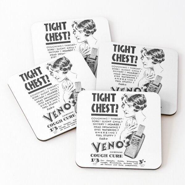 Item preview, Veno's Lightning Cough Cure - 1929 Vintage Advert designed and sold by BASlade93.