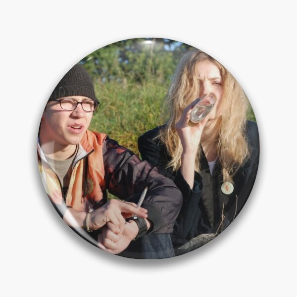 Item preview, sid and cassie on a field sticker designed and sold by loisxjessica.