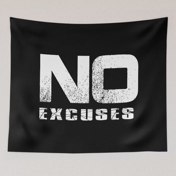 Item preview, No excuses. designed and sold by Billionaire Vitamins.
