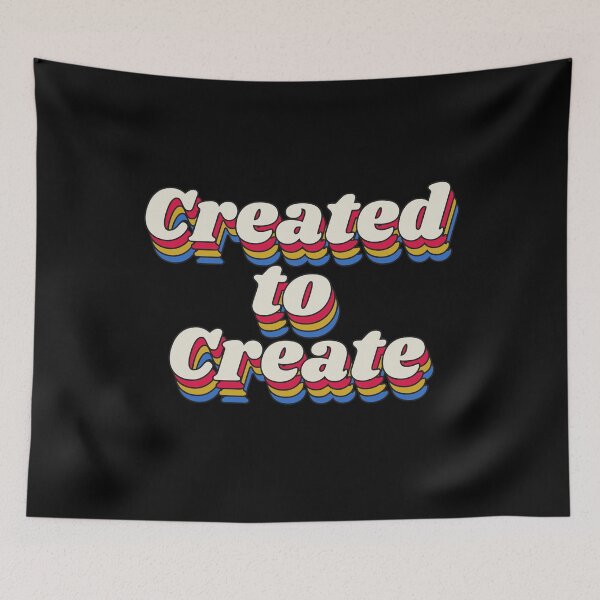 Item preview, Created To Create designed and sold by Zagach Letters.
