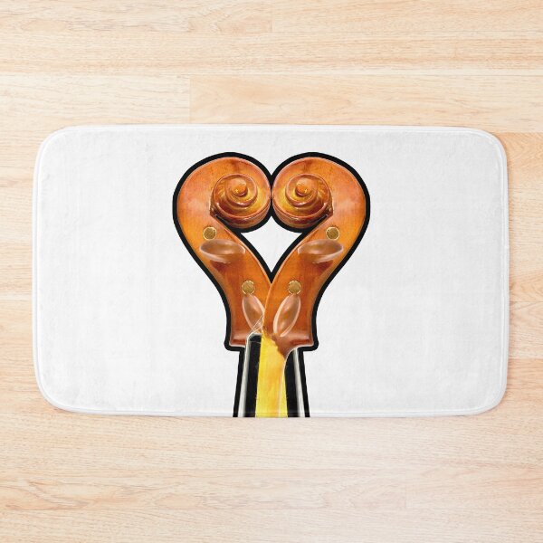 Item preview, Heart shape with two musical violin scrolls designed and sold by Grégory DUBUS.