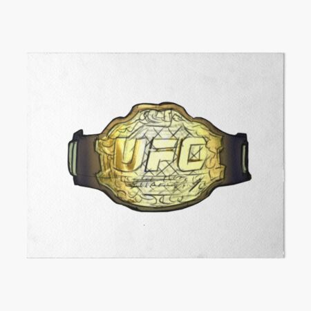 UFC 2020 new championship belt | Art Board Print