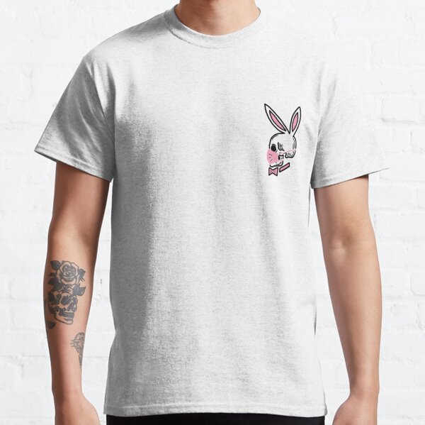 Skull Bunny Playboy T Shirts Redbubble - roblox playboy