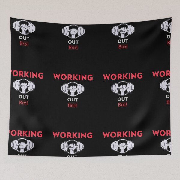 Item preview, Working out Bro designed and sold by Got-Ya-Bak.