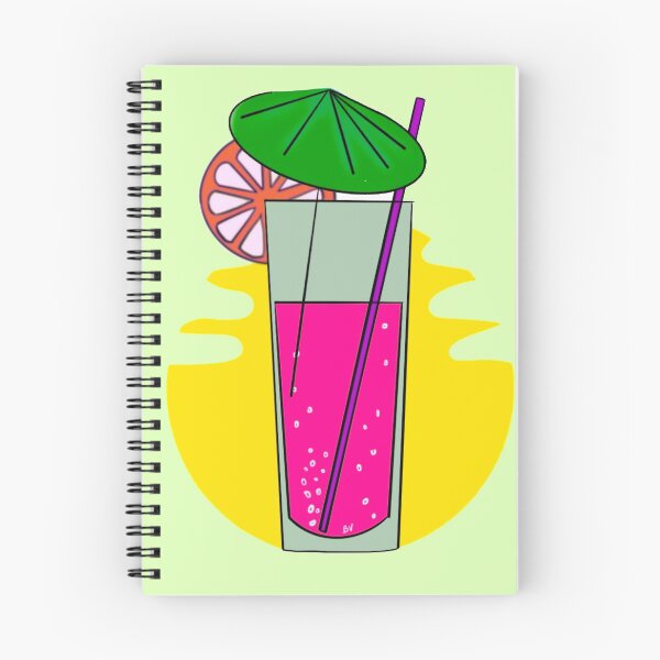 Item preview, Colorful strawberry summer cocktail designed and sold by BV-creas.