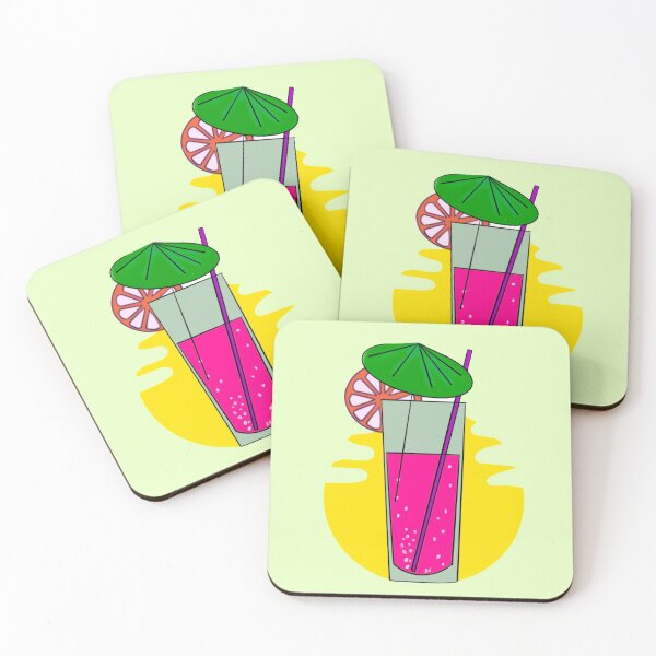 Item preview, Colorful strawberry summer cocktail designed and sold by BV-creas.