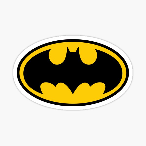 Classic Bat Logo Sticker