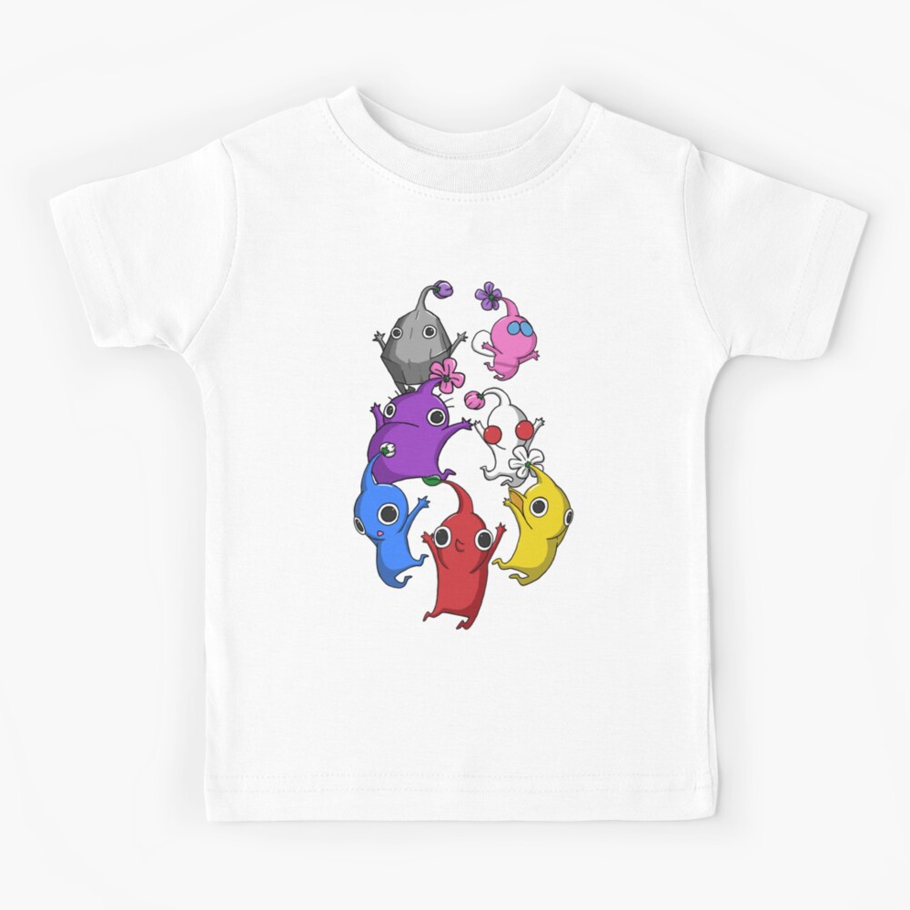 Jumping Pikmin Kids T-Shirt