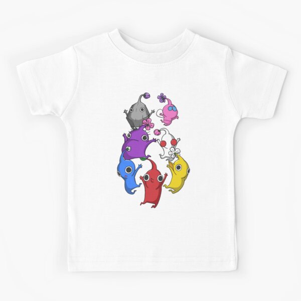 Jumping Pikmin Kids T-Shirt
