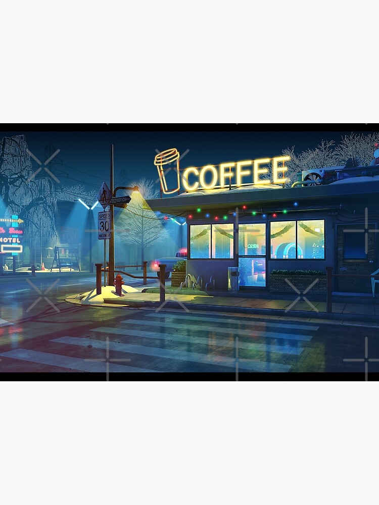 Duchess Lofi Coffee House Ch 1 "Coffee House Lofi Aesthetic" Hardcover Journal for Sale by