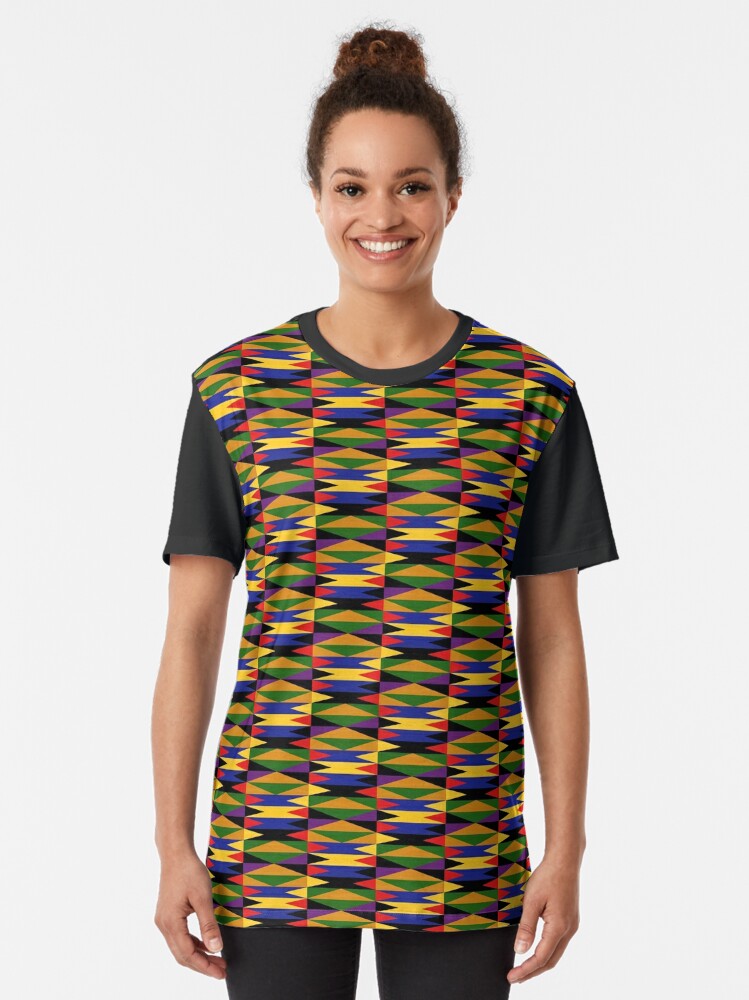 kente cloth t shirt