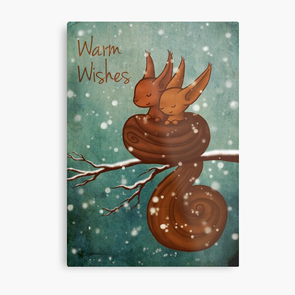 Warm Wishes Metal Print