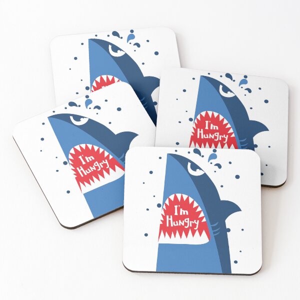 Item preview, I am hungry Shark   designed and sold by Funny-Vintage.