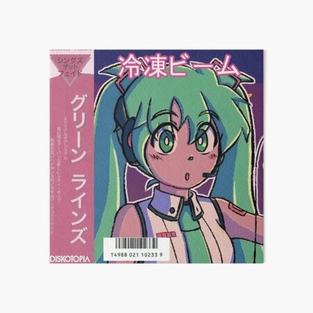 Item preview, Vaporwave aesthetic city pop anime designed and sold by kinseinohime.