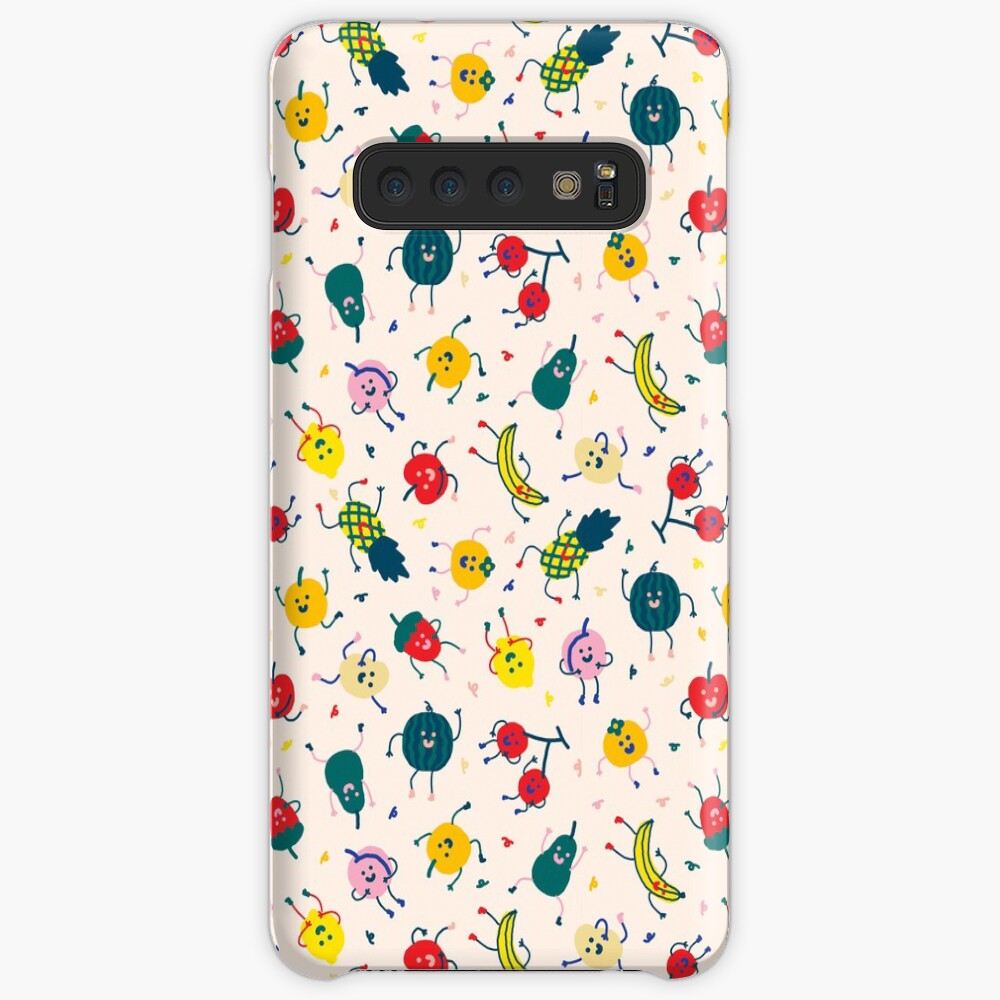 Happy Fruits Case & Skin for Samsung Galaxy