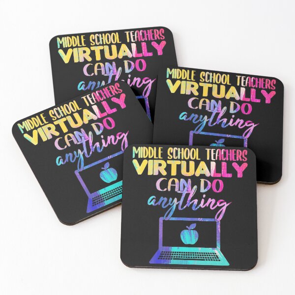 Item preview, Middle School Teachers Can Do Virtually Anything, Middle School Teacher Gift designed and sold by Noahlaz.