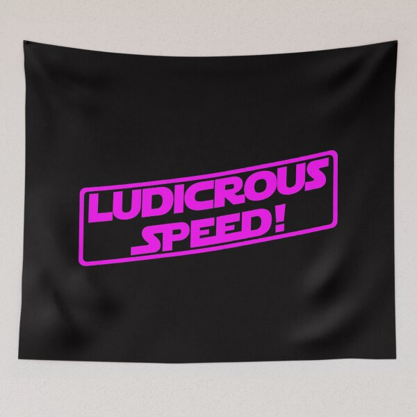 Item preview, Ludicrous Speed! (Pink  Version) designed and sold by DafyddEm.