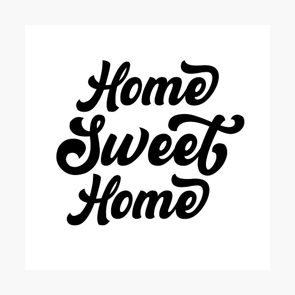 Item preview, Home Sweet Home designed and sold by MarzStudio.