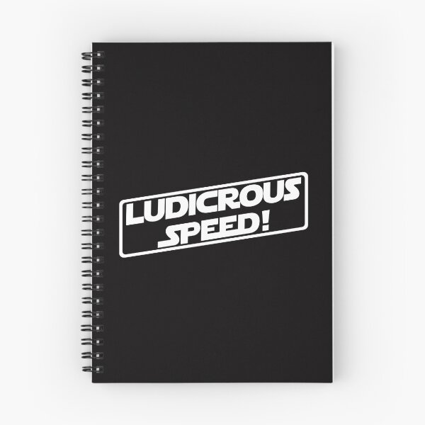 Item preview, Ludicrous Speed! (White Version) designed and sold by DafyddEm.