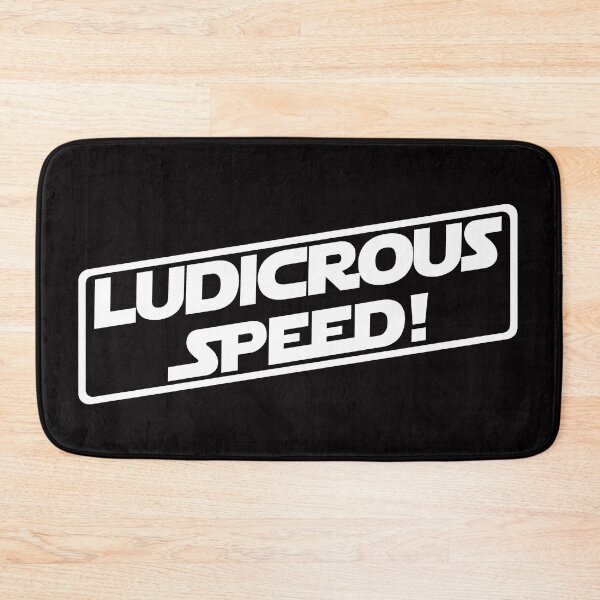 Item preview, Ludicrous Speed! (White Version) designed and sold by DafyddEm.