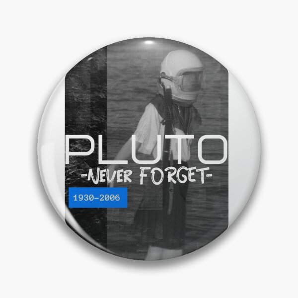Item preview, Never Forget Pluto Planetary Retro Style Science designed and sold by daybreakagain.