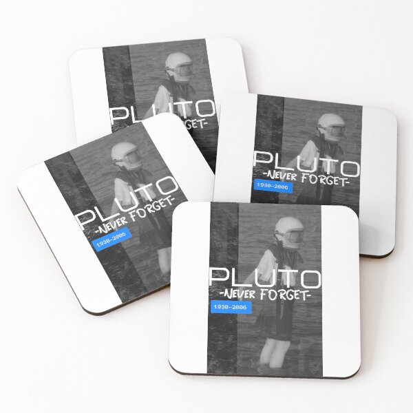 Item preview, Never Forget Pluto Planetary Retro Style Science designed and sold by daybreakagain.
