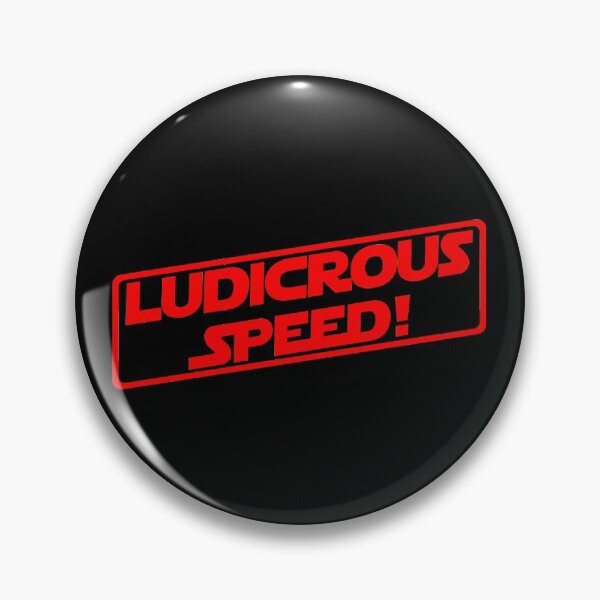 Item preview, Ludicrous Speed! (Red Version) designed and sold by DafyddEm.