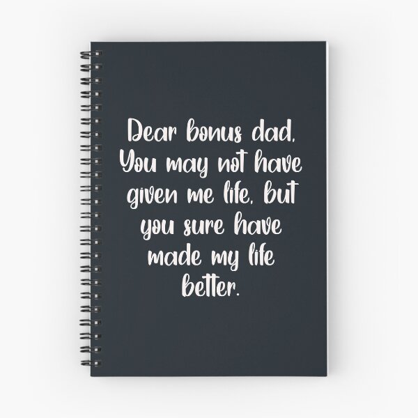 Item preview, Dear bonus dad quote designed and sold by JokeGysen.