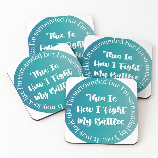 Item preview, This is how I fight my battles designed and sold by Rebecca Randle.